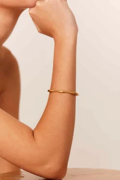 BRAZALETE ARHATA BAÑADO EN ORO