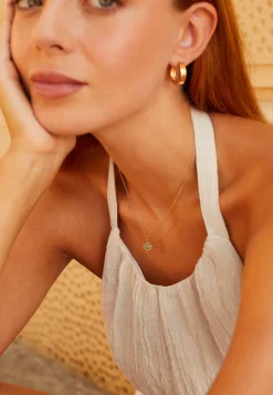 COLLAR ABJINI BAÑADO EN ORO