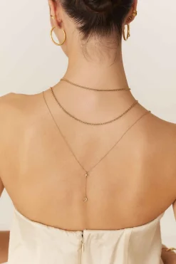 COLLAR CHOTEE BAÑADO EN ORO