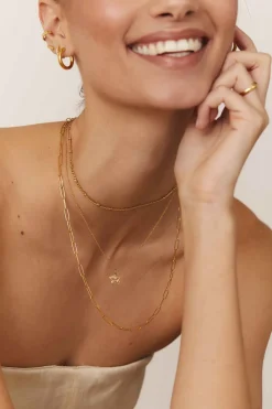 COLLAR DONAT BAÑADO EN ORO