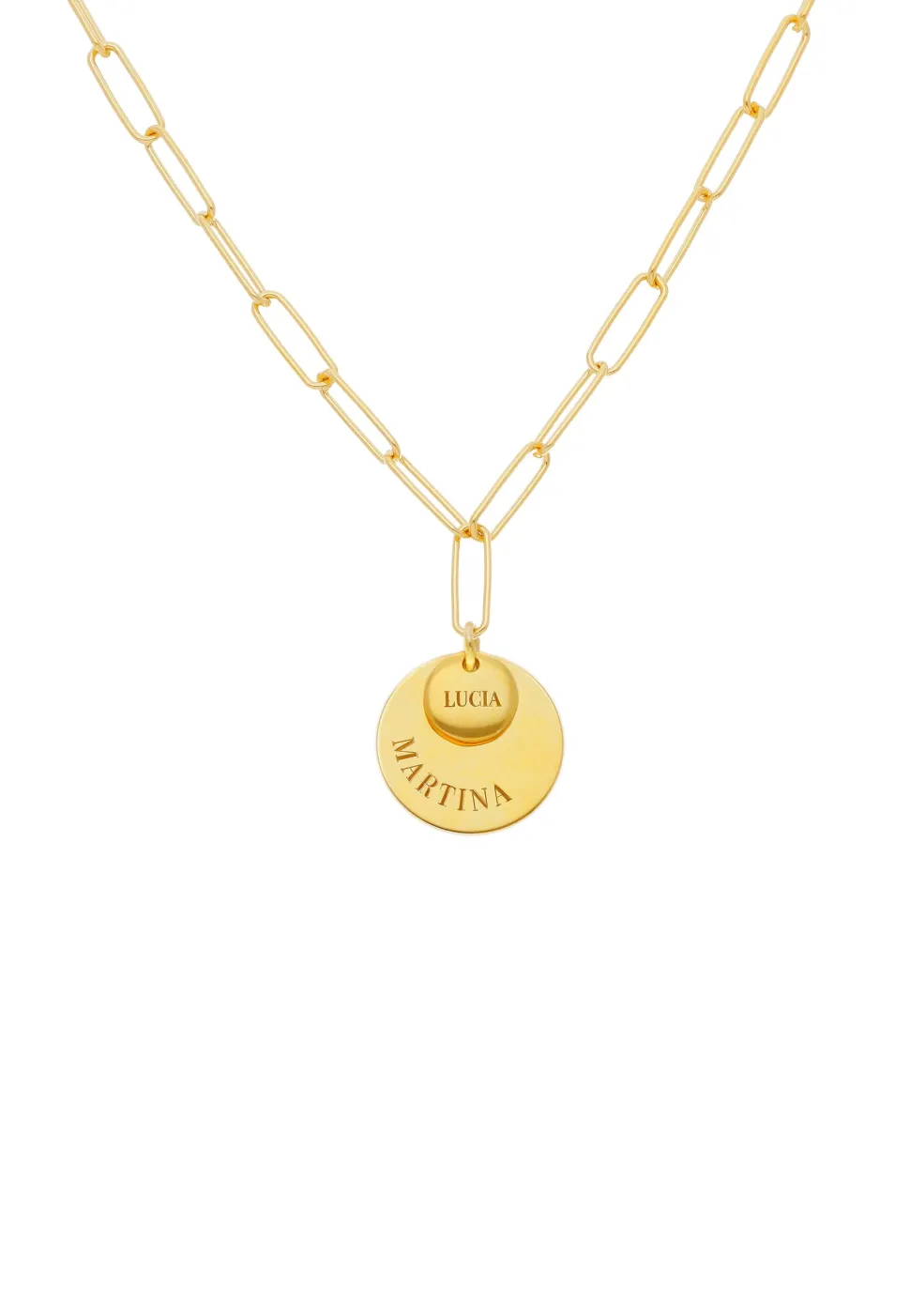 COLLAR GAURA BAÑADO EN ORO