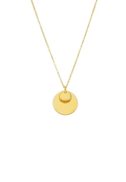 COLLAR GAURA BAÑADO EN ORO