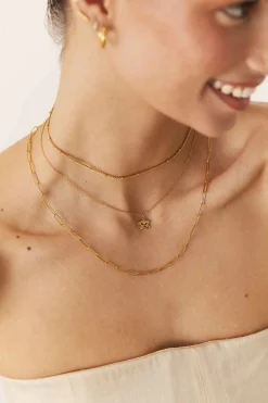 COLLAR GRANTHI BAÑADO EN ORO