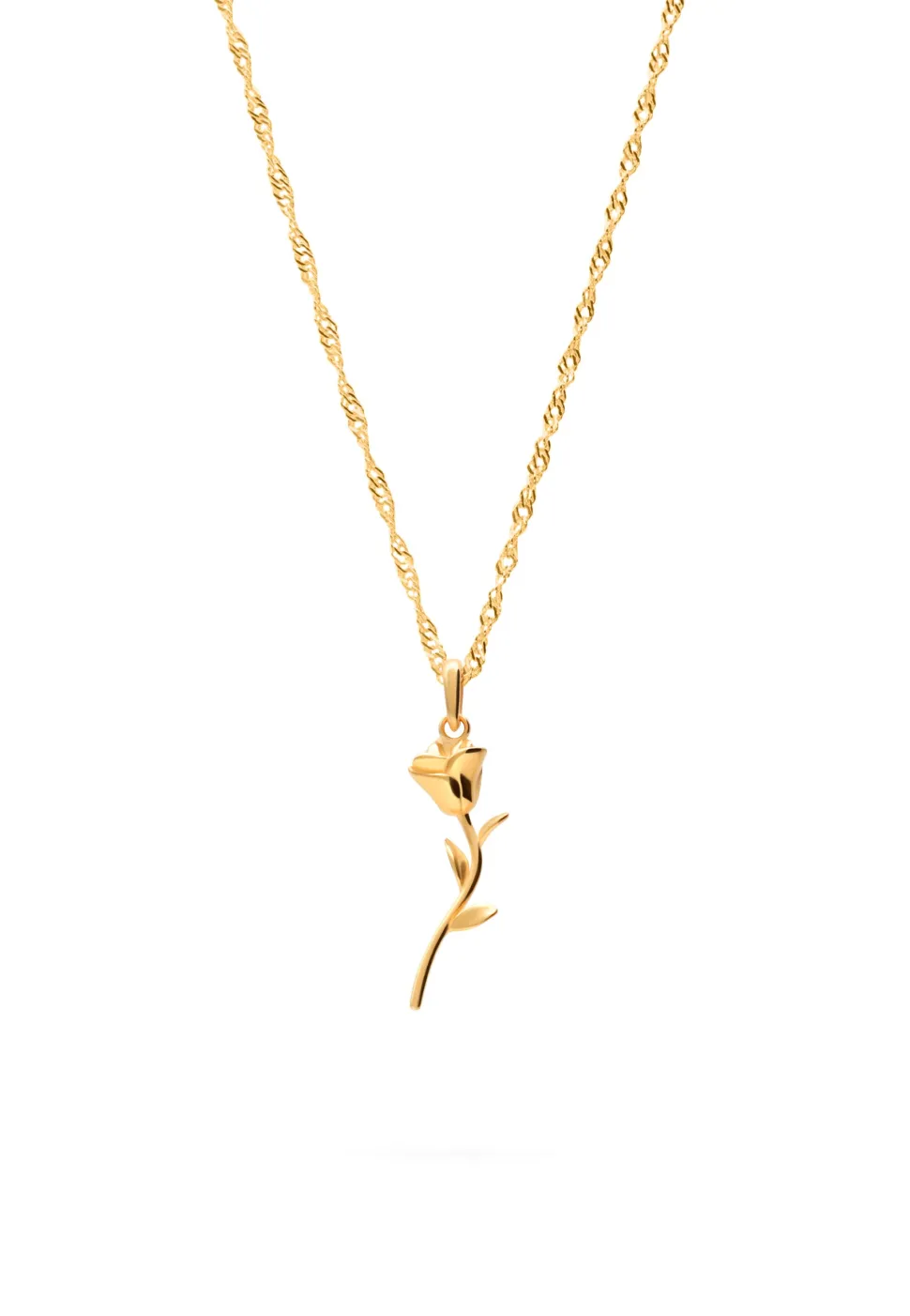 COLLAR GULABE BAÑADO EN ORO