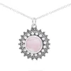 COLLAR HANITA CUARZO ROSA