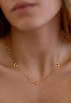 COLLAR HARDIK BAÑADO EN ORO