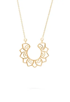COLLAR HEMA BAÑADO EN ORO