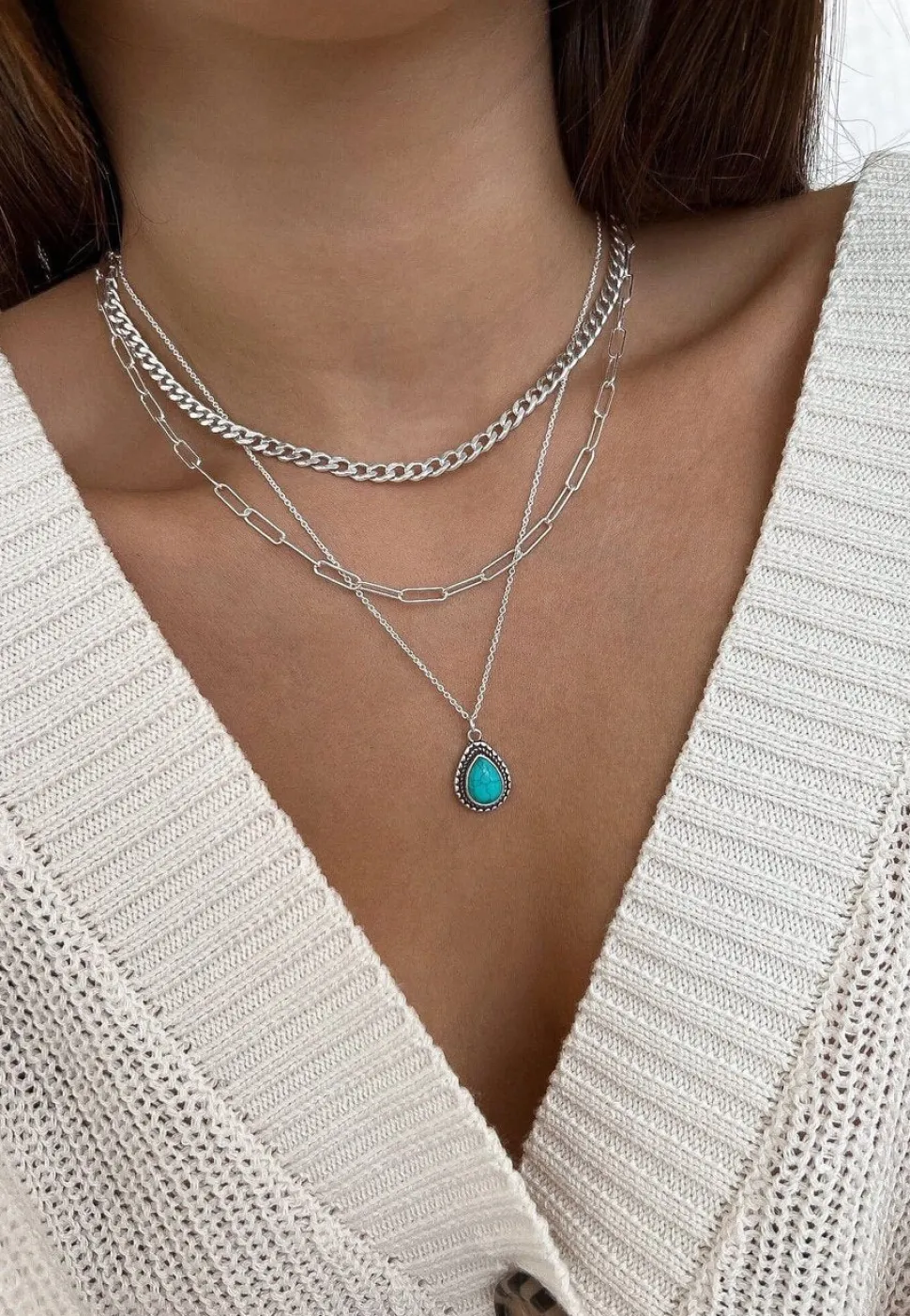 COLLAR KATAM TURQUESA