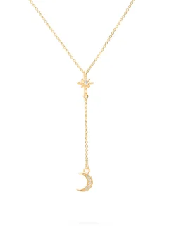 COLLAR MOKSHA BAÑADO EN ORO