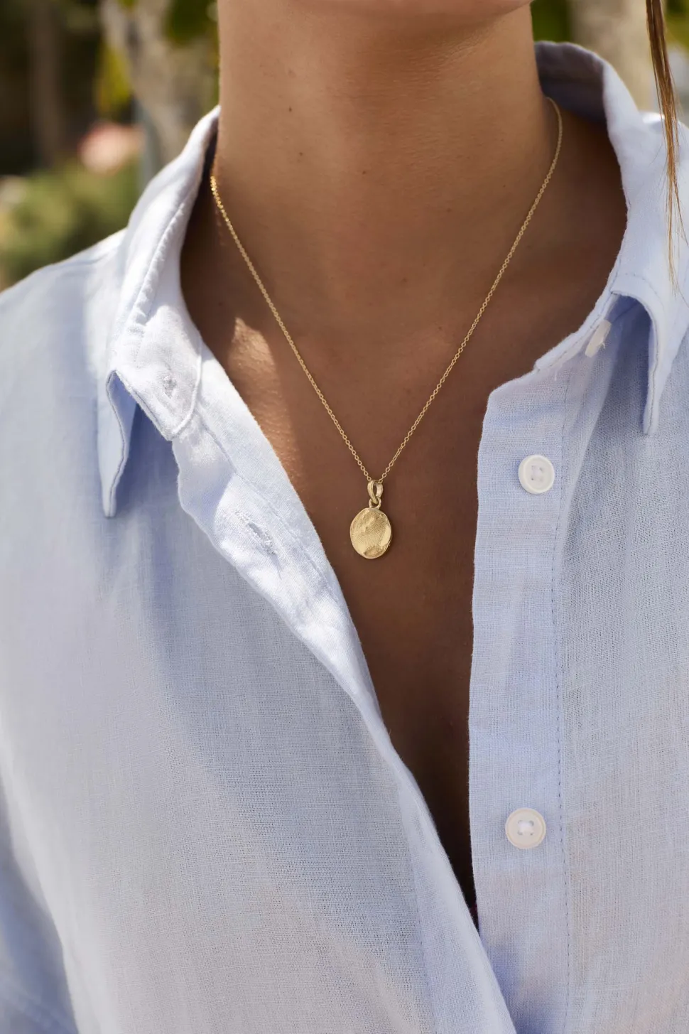 COLLAR MUHAR BAÑADO EN ORO
