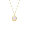 COLLAR NITI BAÑADO EN ORO