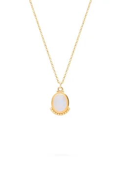COLLAR NITI BAÑADO EN ORO