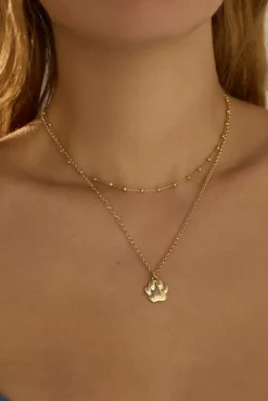 COLLAR PANJA BAÑADO EN ORO (PERSONALIZADO)