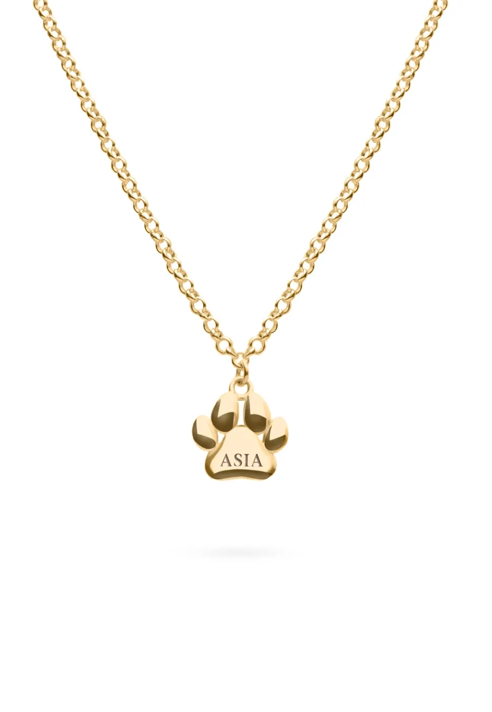 COLLAR PANJA BAÑADO EN ORO (PERSONALIZADO)