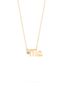 COLLAR PATHAREE ZODIACO BAÑADO EN ORO
