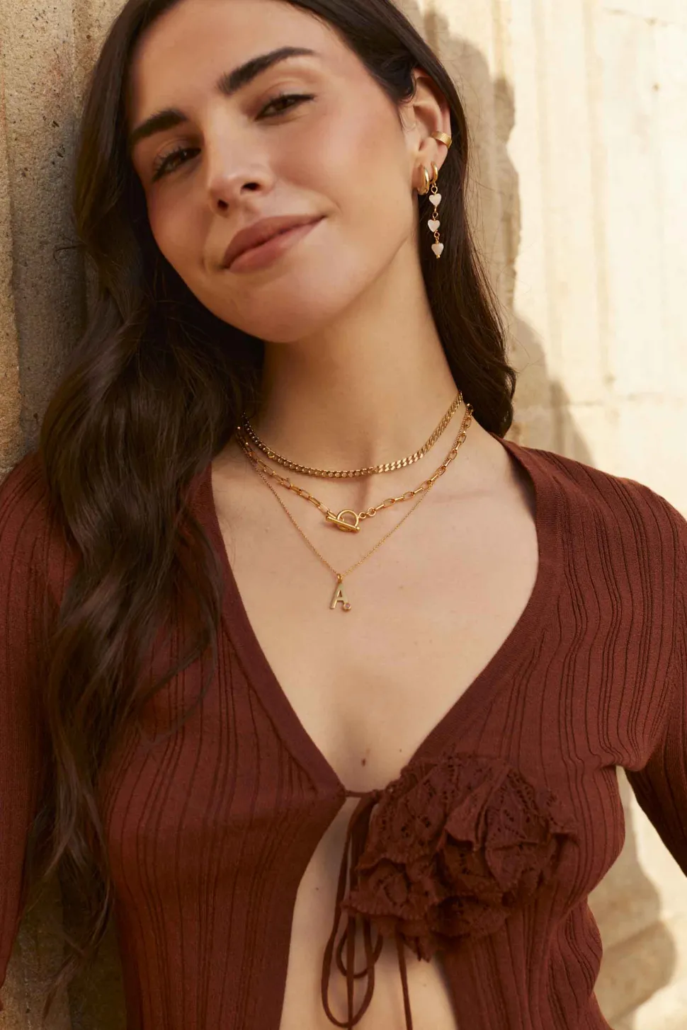 COLLAR SHURUAATEE BAÑADO EN ORO