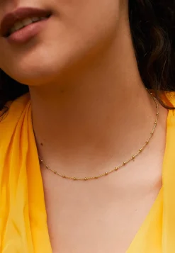 COLLAR UDAY BAÑADO EN ORO