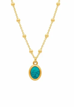 COLLAR VIKAS BAÑADO EN ORO