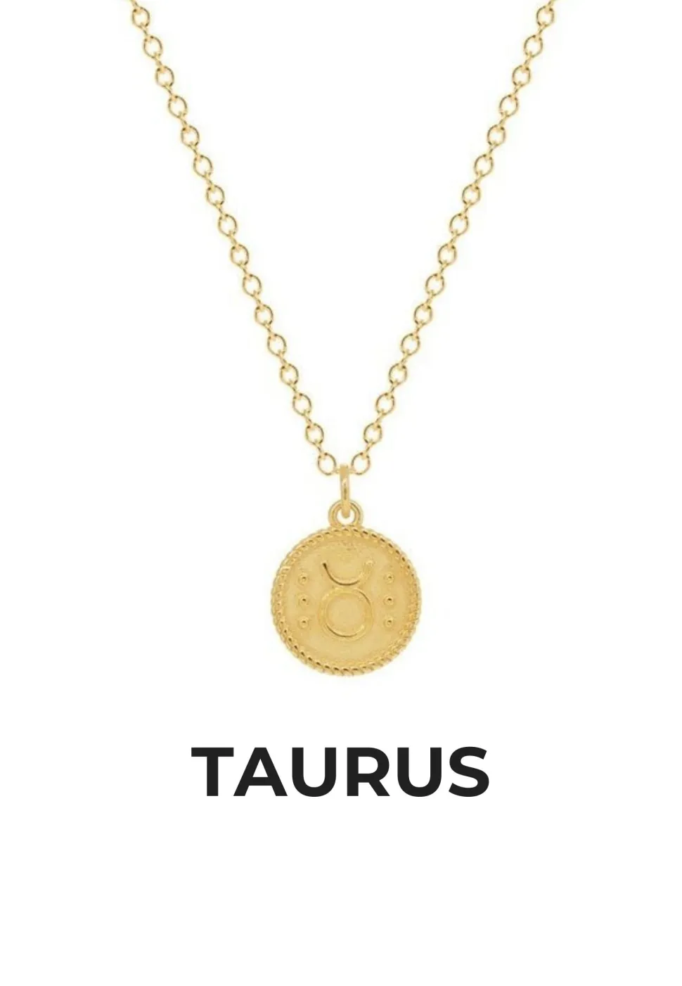 COLLAR ZODIACO BAÑADO EN ORO