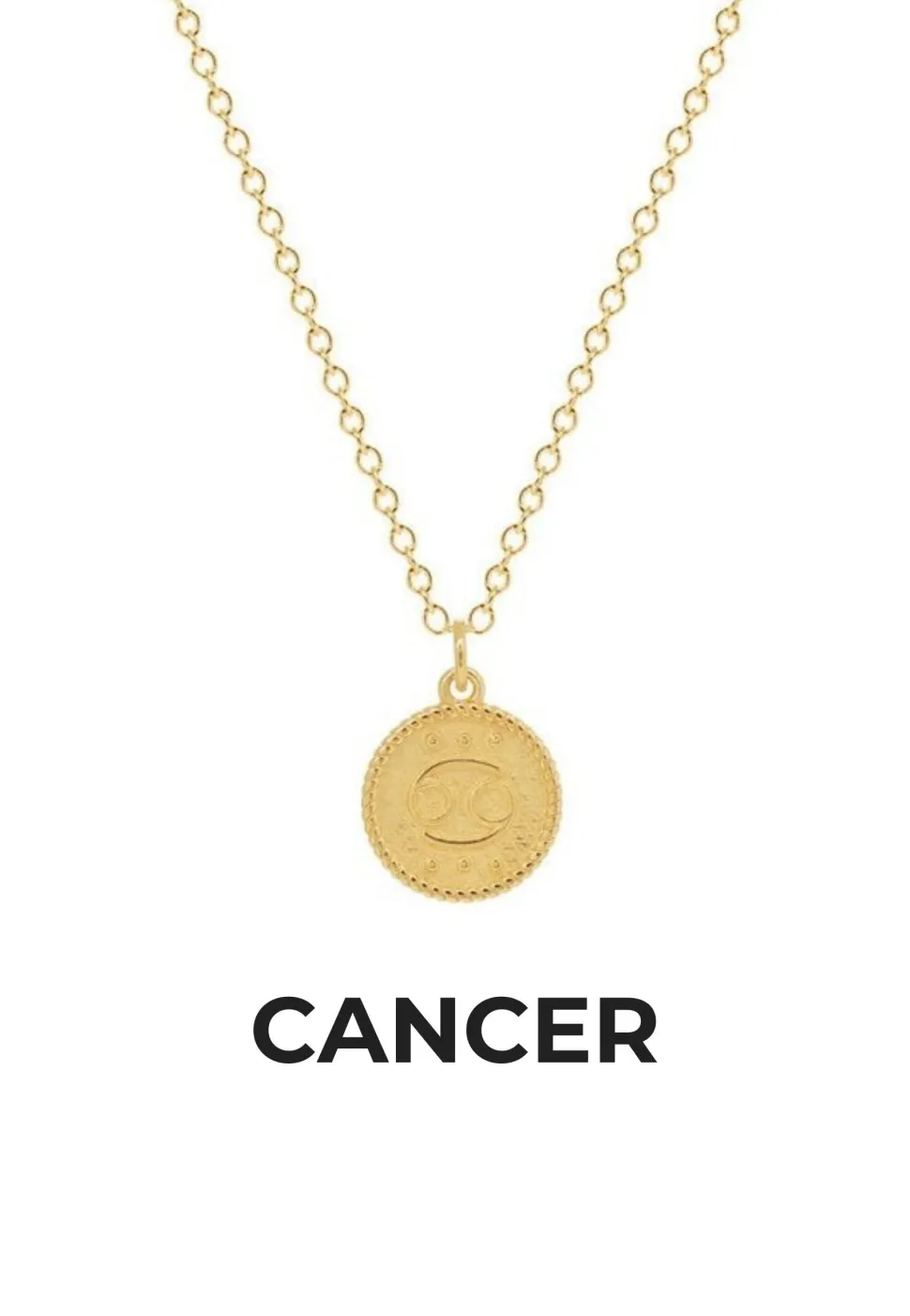 COLLAR ZODIACO BAÑADO EN ORO
