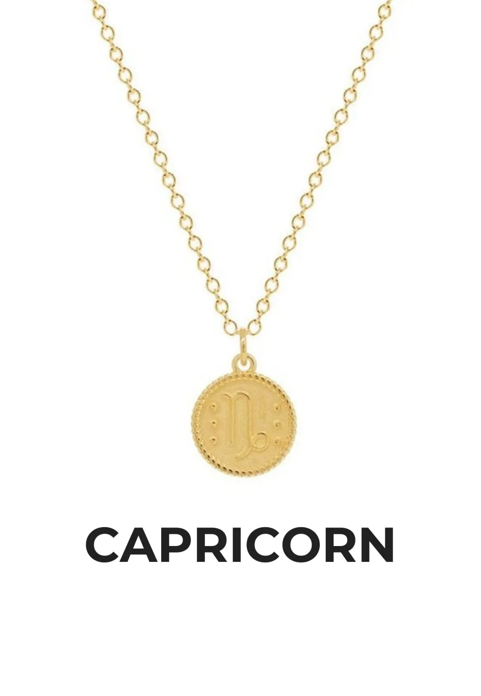 COLLAR ZODIACO BAÑADO EN ORO