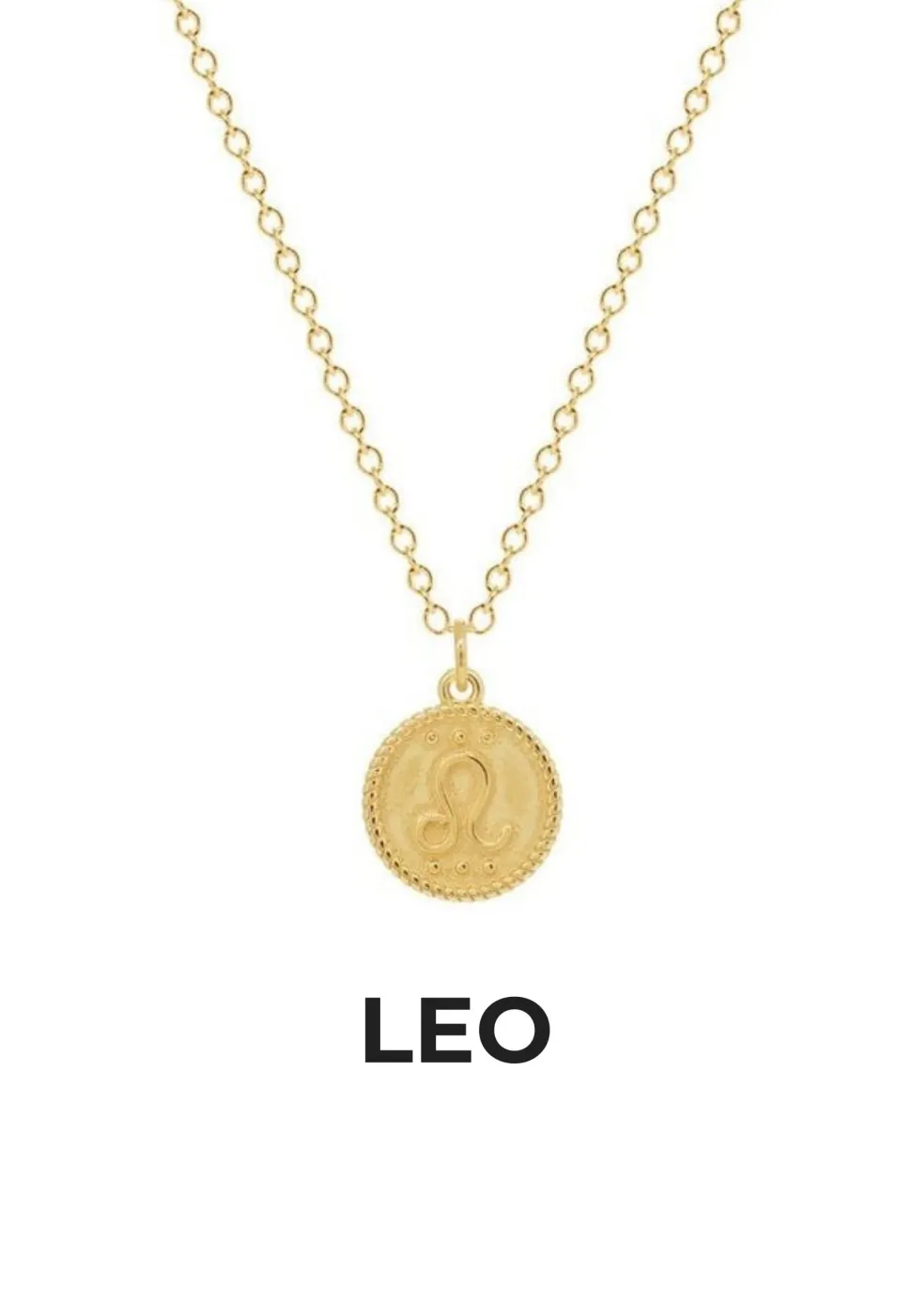 COLLAR ZODIACO BAÑADO EN ORO