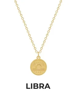 COLLAR ZODIACO BAÑADO EN ORO