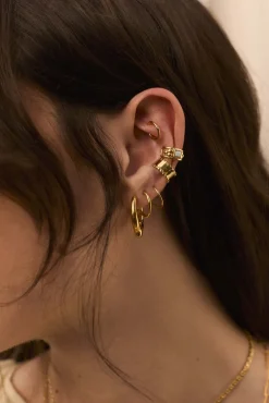 EAR CUFF BABAL BAÑADO EN ORO