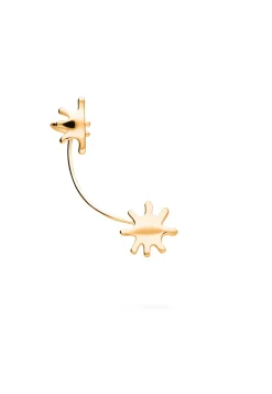 EAR CUFF BHOR DERECHO BAÑADO EN ORO