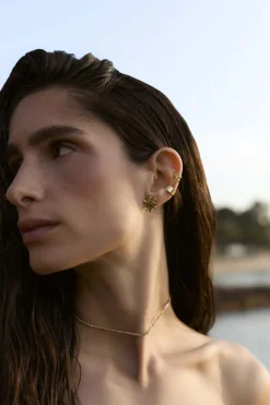 EAR CUFF BHOR IZQUIERDO BAÑADO EN ORO