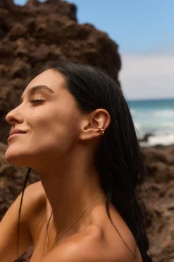EAR CUFF BULA BAÑADO EN ORO