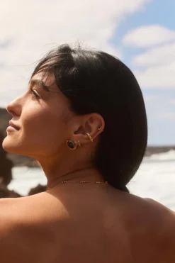 EAR CUFF BULA BAÑADO EN ORO