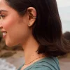 EAR CUFF NULKAL BAÑADO EN ORO