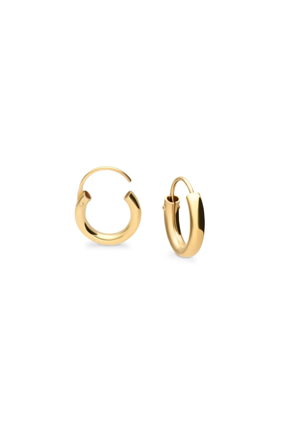 PENDIENTES ACHALA (16MM) BAÑADOS EN ORO