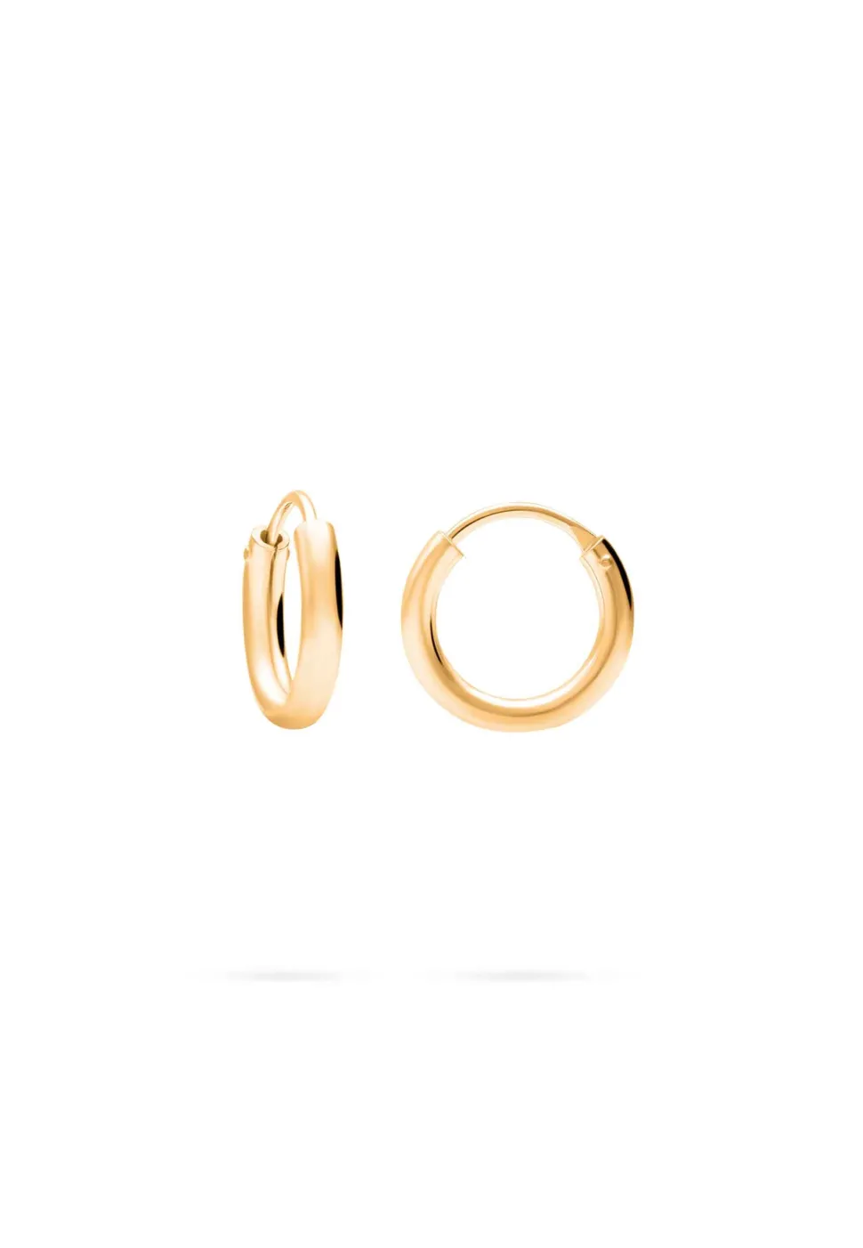 PENDIENTES ACHALA (12MM) BAÑADOS EN ORO