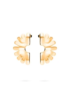 PENDIENTES AKRITI BAÑADOS EN ORO