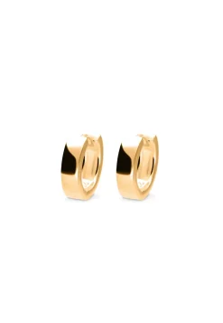 PENDIENTES BABARI (16MM) BAÑADOS EN ORO