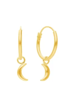 PENDIENTES BHANU (12MM) BAÑADOS EN ORO