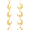 PENDIENTES CHAAND BAÑADOS EN ORO
