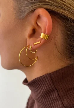 PENDIENTES DEVRAJ BAÑADOS EN ORO