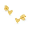 PENDIENTES DIL BAÑADOS EN ORO
