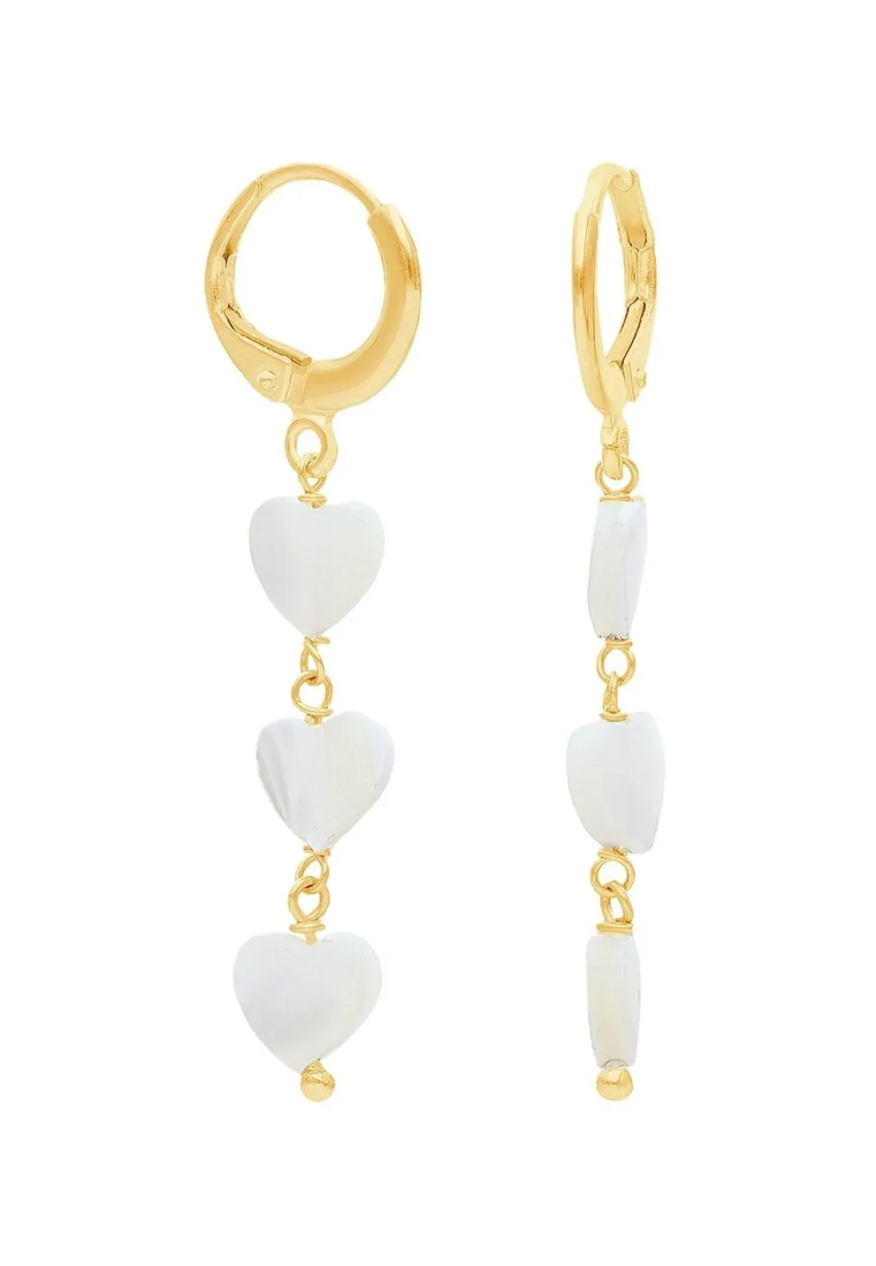 PENDIENTES DIVAK (12MM) BAÑADOS EN ORO
