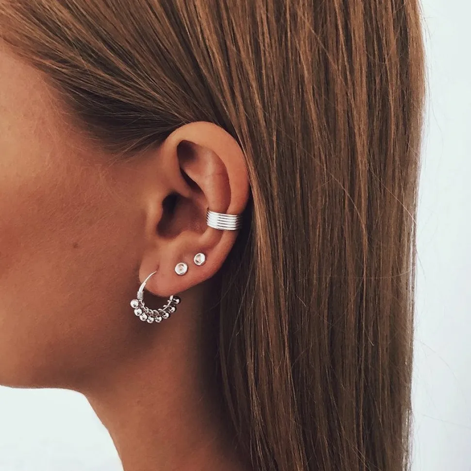 PENDIENTES FIROZA CUARZO ROSA