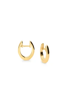 PENDIENTES IDRIS BAÑADOS EN ORO