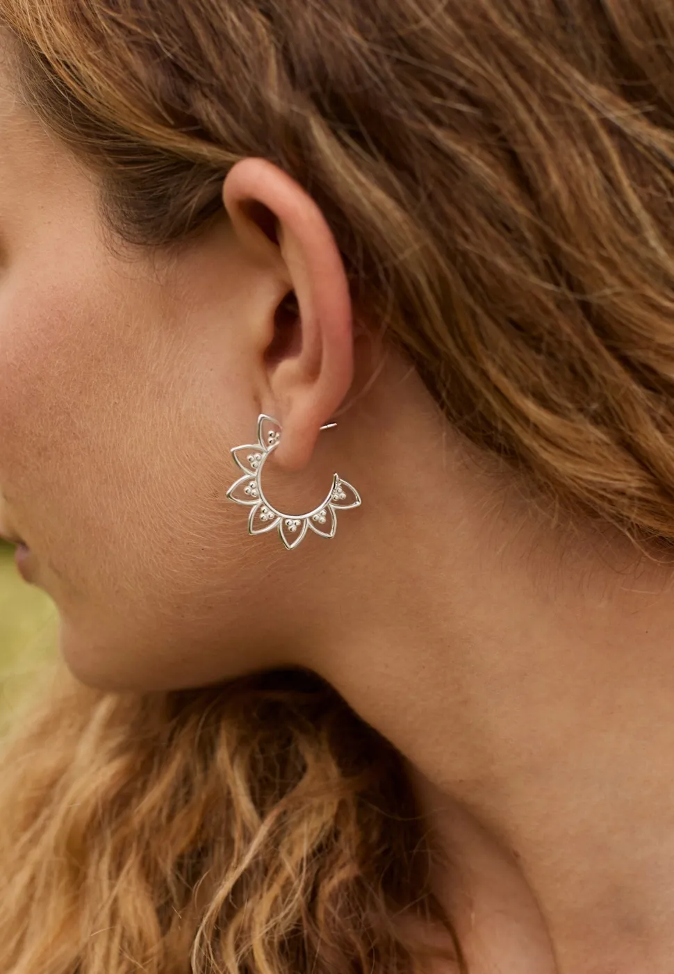PENDIENTES INDUMATHI (30MM)