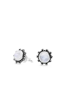 PENDIENTES ISHAAN PIEDRA LUNA
