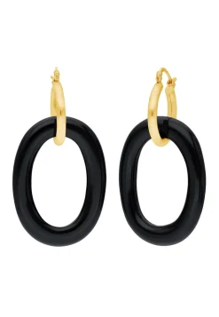 PENDIENTES JANMADIN (20MM) BAÑADOS EN ORO