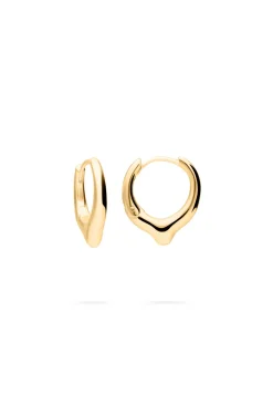 PENDIENTES KARARA (13MM) BAÑADOS EN ORO