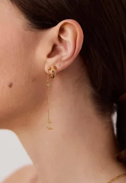 PENDIENTES LILAVATI BAÑADOS EN ORO