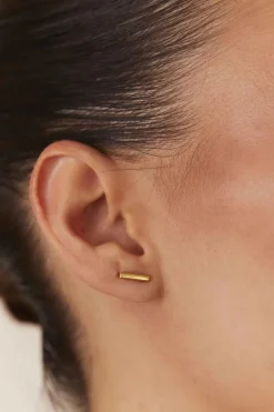 PENDIENTES NIRUT BAÑADOS EN ORO